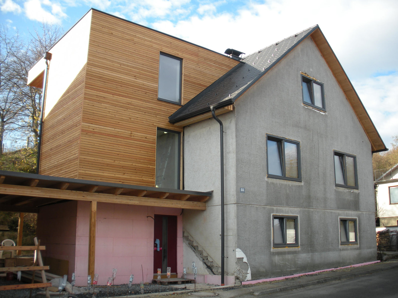 Zubau der Zimmerei Reumann